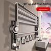 TLXT No-Drill Suction Cup Towel Rack