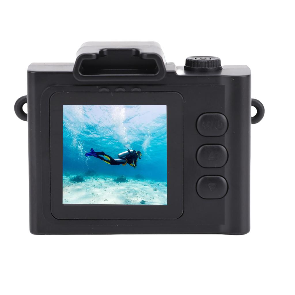 Retro Digital Camera High Definition Video Recording Portable Camera with Panda Decor for School Travel Photography