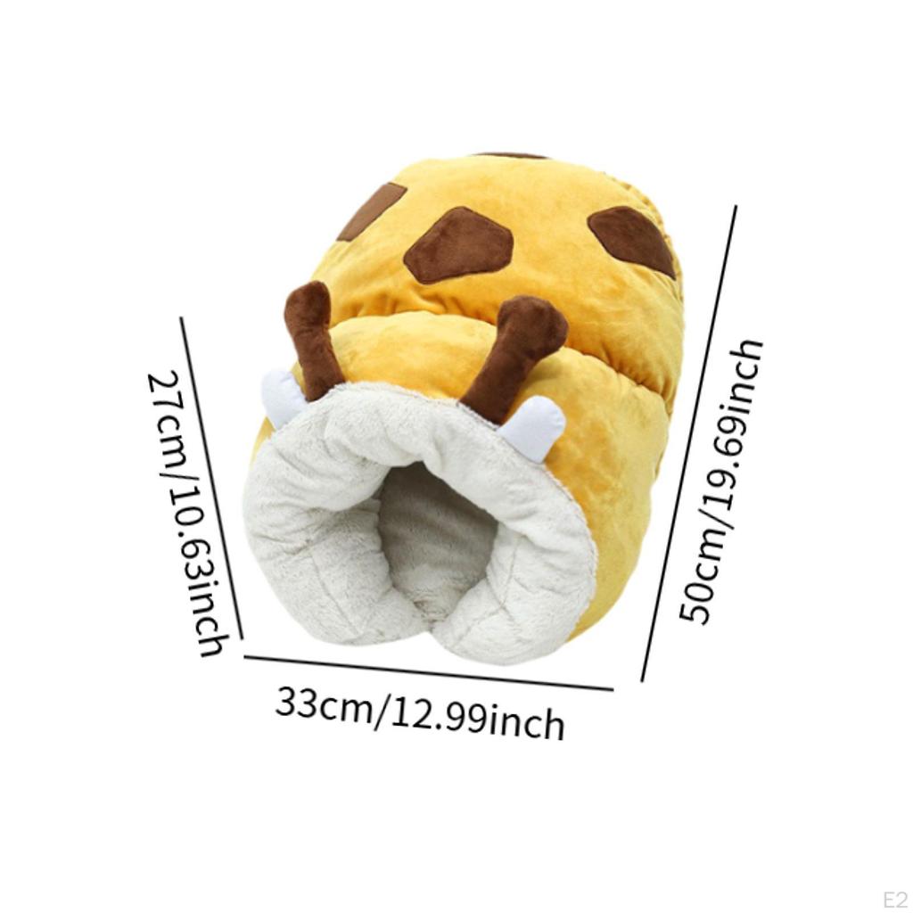Cat Cave Bed Soft Warm House Plush Burrowing Hut Sleeping Bag for Indoor
