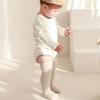 Anti-Rutsch Boden Socken für Kleinkind Mädchen Jungen Unisex Überknie Socken Säugling gekämmte Baumwolle Gummisohlen Socken für Innen