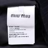 MIUMIU Excellent condition, authentic Japanese domestic model, 24AW MF5491, pinstripe cut-off sleeveless layered top dress 40 Dark navyUsed