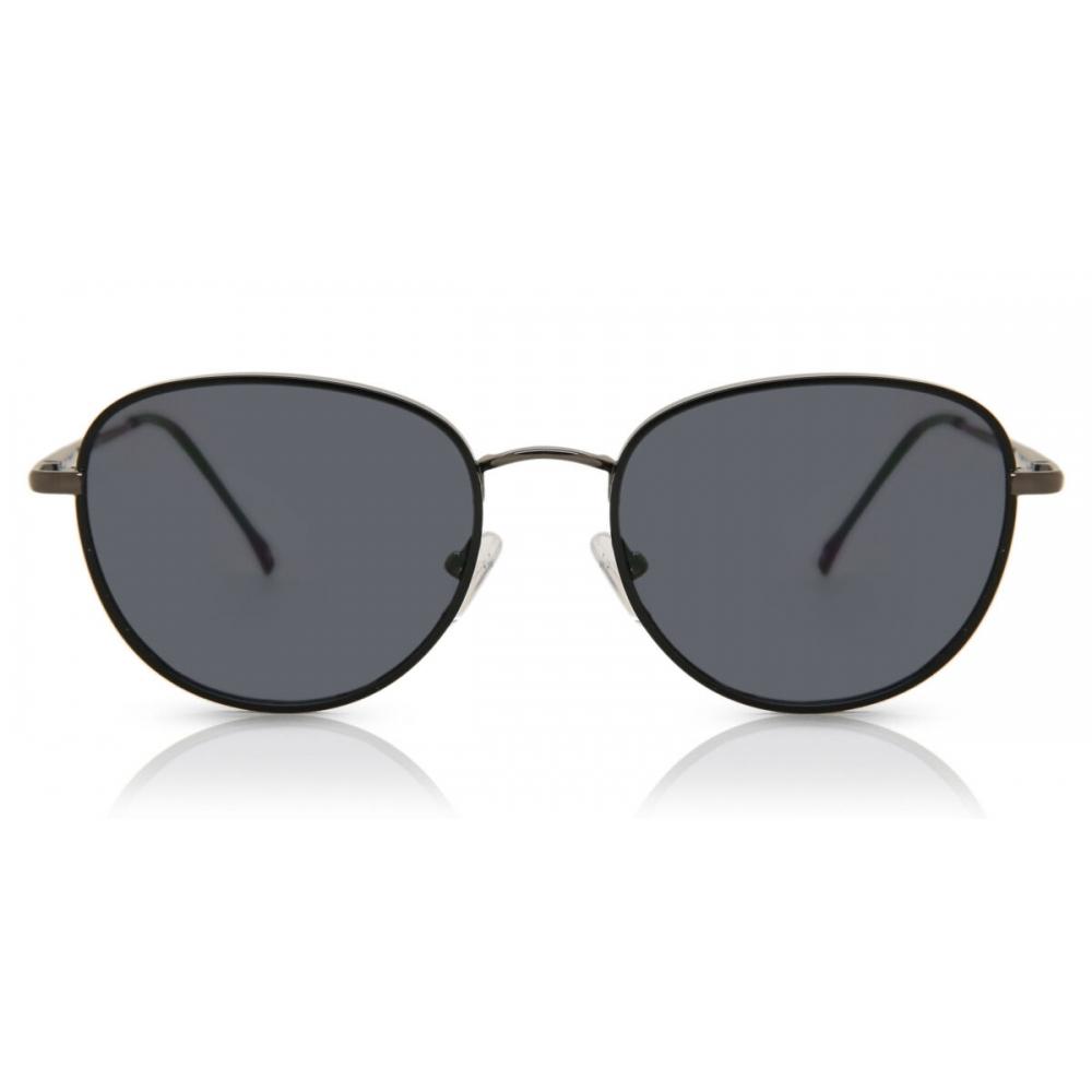 

Full Rim Oval Gunmetal Grey Black Smartbuy Collection Rolyry Ss 918g Fashion Unisex sunglaSses Gunmetal Grey Black/52