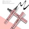 YANQINA Dual-Ended Eyeliner Stamp Pen - Waterproof Liquid Eyeliner with Star Heart Wing Seal 2 In 1 Eye Liner Pen Long Lasting Smudgeproof Eyeliner