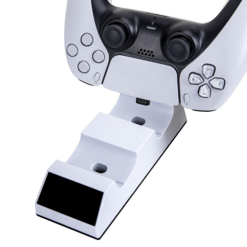 Two Controller Charging for with Quick Charging USB Cable and LED Status Display
