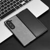 For samsung galaxy z fold6 5g phone case lychee phone case bumper rear shock case galaxy z fold5 4 3 2folding case