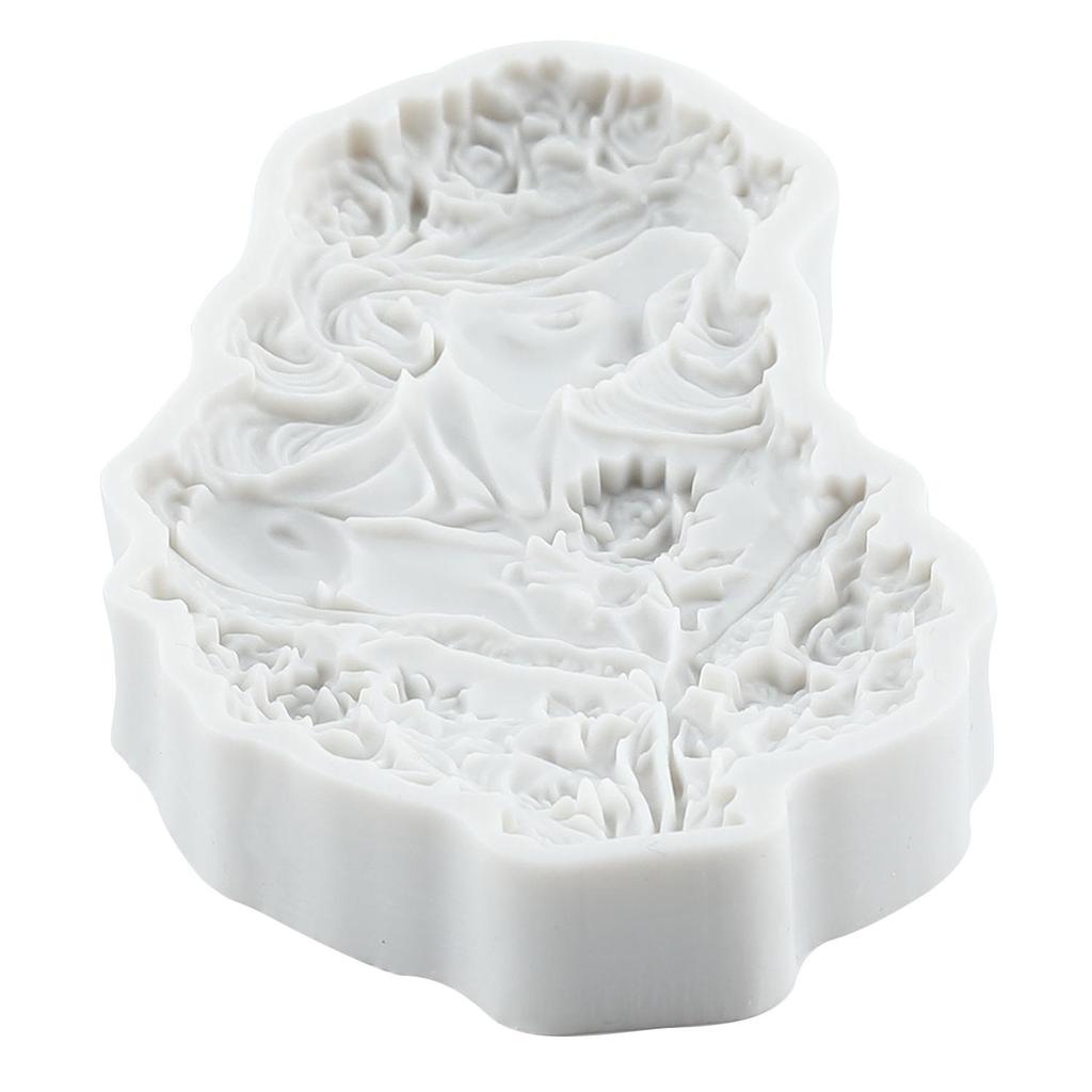 Goddess Silicone Molds Flower Lady Fondant Mold Cake Decorating Tools Cupcake Topper Chocolate Candy Craft Gum Paste Polymer Clay