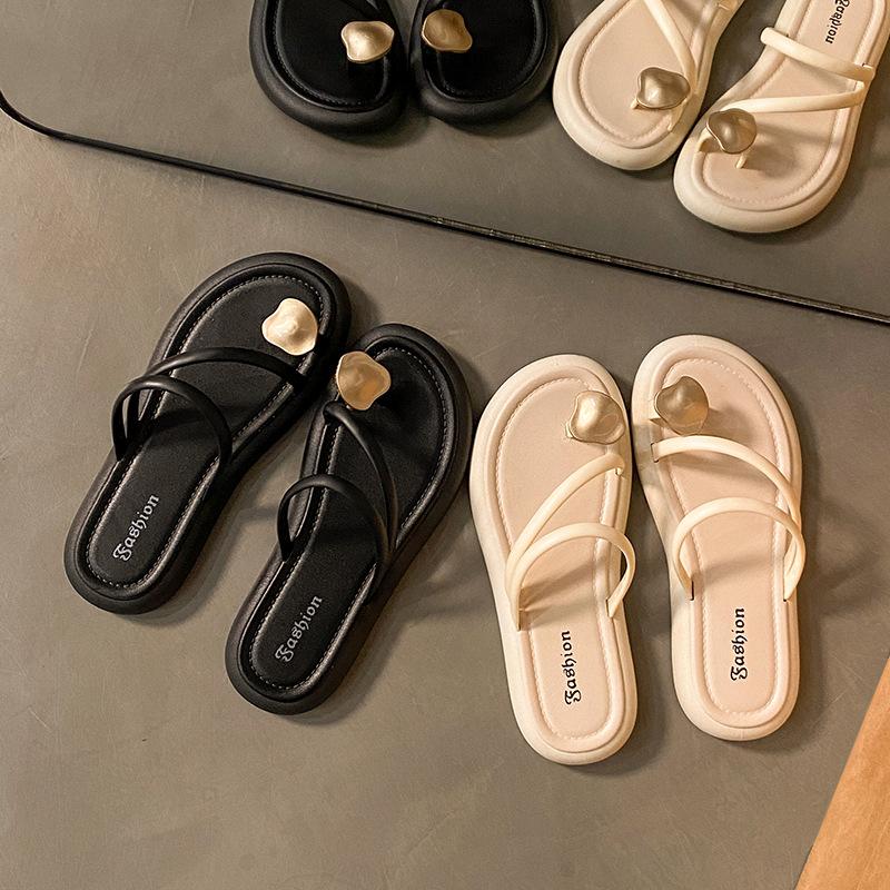 Flip-flops Women's Durable and Anti-slip Flat Board Shoes Beach Shoes