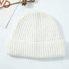 Outdoor versatile leisure simple solid color warm including wool wool knitted hat children autumn and winter men's cold hat tide