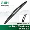 Rear Windshield Wipers Blades,Premium All-Season Wiper blades Replacement For  Ford Territory SX SY SZ 2004-2017
