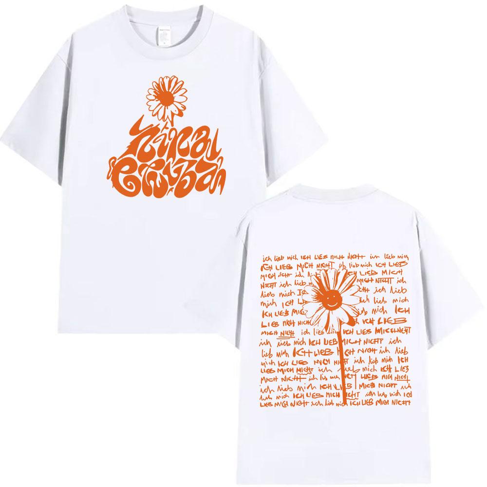 

Singer Nina Chuba Tour 2025 New Album T-shirt Men Women Hip Hop Oversized Cotton T Shirts Vintage Aesthetic Short Sleeve T Shirt L білий