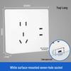 Yuqilong LX Surface Mount 7-Hole Wall Socket