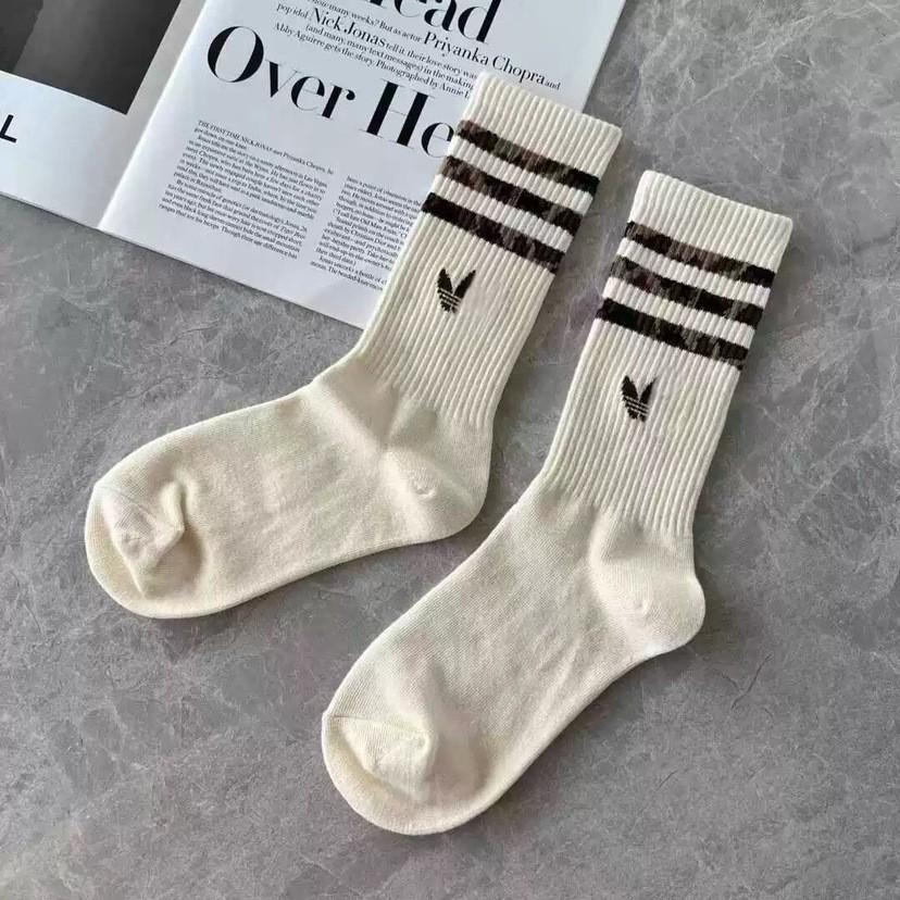 

Женские винтажные полосатые чулки One Size белый