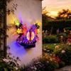 Waterproof Solar Butterfly Wall  Light Solar Powered Garden Decoration Light  Garden