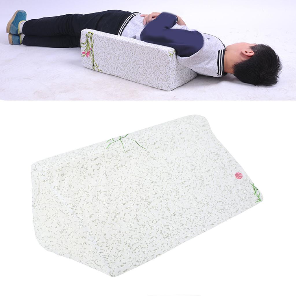 Side   Pillow for Sleeping Bed   Pillow Reducing Back Pain Washable R Shaped   Pillow for Bedridden Patients