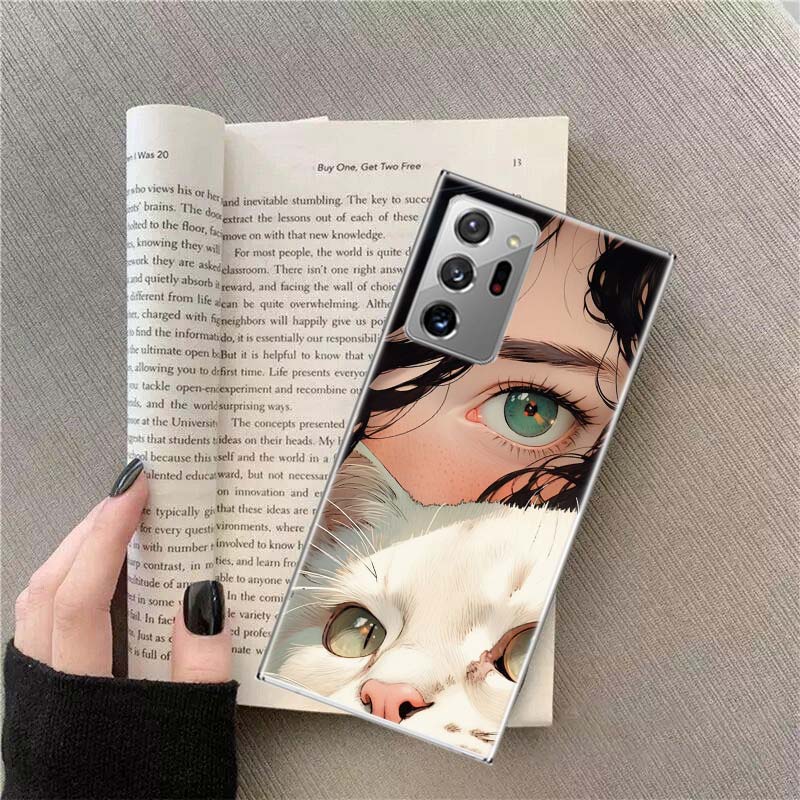

Чехол для телефона Cat tribute a Milo для Samsung Galaxy S25 Edge S24 S23 FE S22 S26 Ultra S21 S20 S10 Plus Capa Мягкий Samsung S26 5G