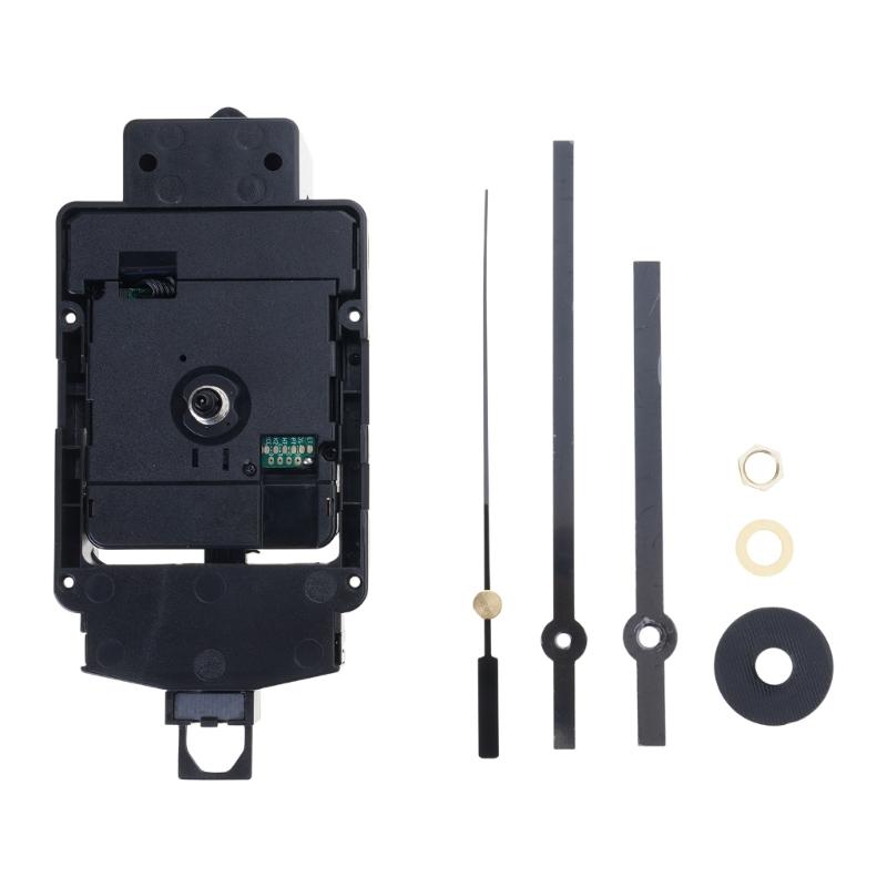 Japanese Precisions Automatic Timing Radio Controlled Pendulum Clock Movement for Living Room Bedroom and Workspaces