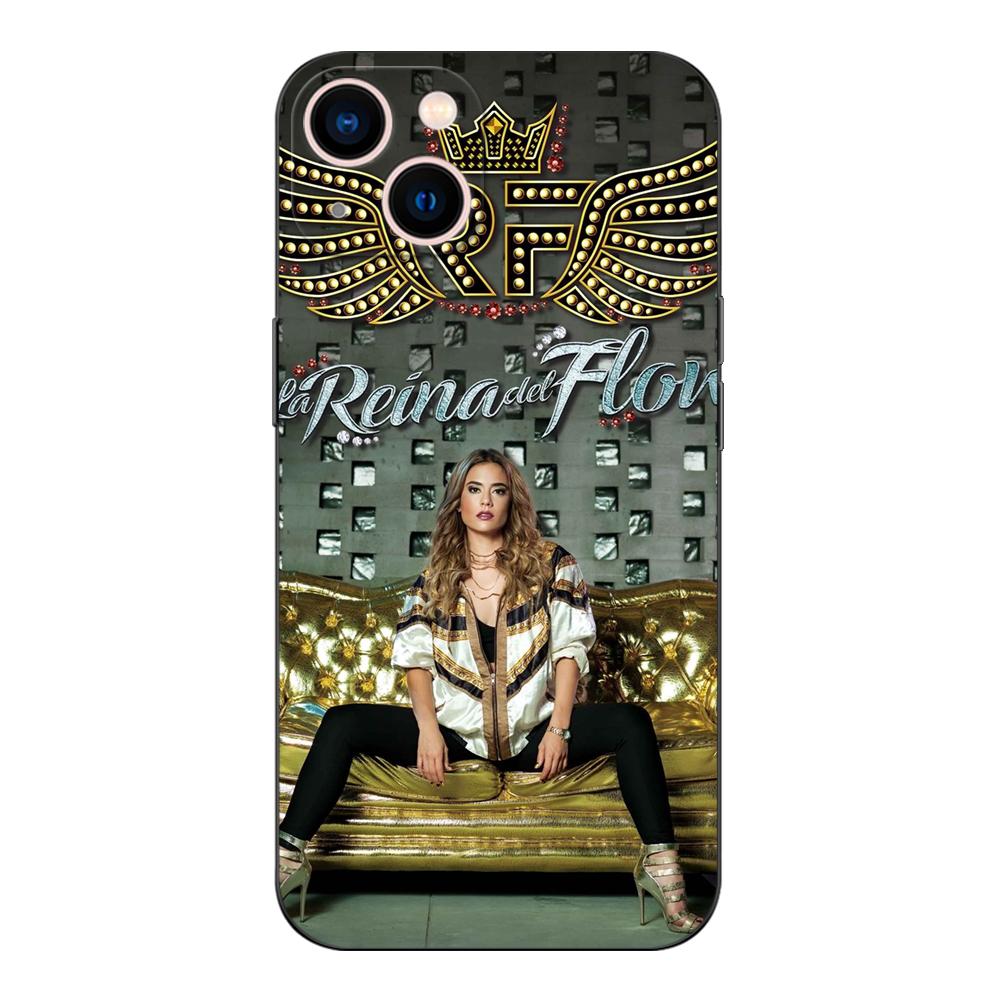 Black Tpu Case For Huawei Honor X8 50 Lite Pro 10 lite Nova 5t 8 9 Pro 4G 5G 8i Cover La-Reina-del-Flow the queen of