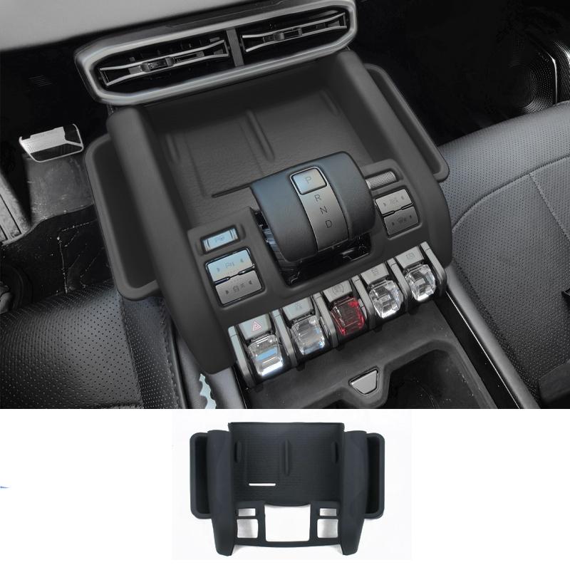 For BYD Formula Leopard Titanium 3 2025 2026 Silicone Frige Pad Central Control Water Cup Holder Wireless Charging Gear Cover