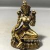 Alloy Buddha Ornament Four-Armed Avalokiteshvara Buddha Ornament Tibetan Height Home Crafts Guanyin Decoration Living 6cm Room