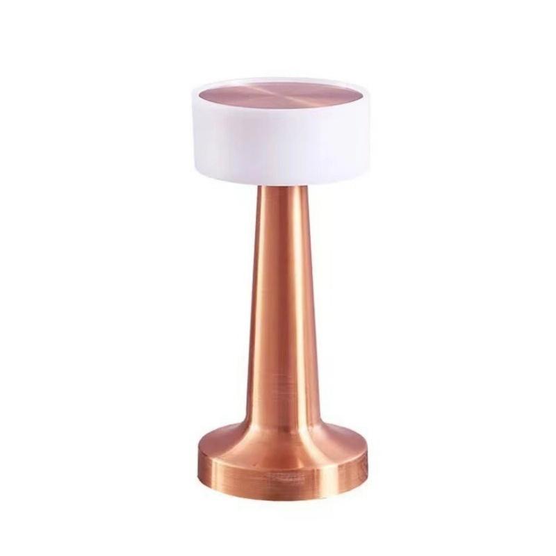 

LED Table Lamp Touch Sensor Rechargeable Desktop Night Light Wireless Reading Lamp for Restaurant Hotel Bar Bedroom Decor Light D