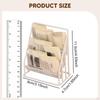 1 :12 Scale Dollhouse Magazine Display Stand Decoration Miniature Newspaper Organizer for
