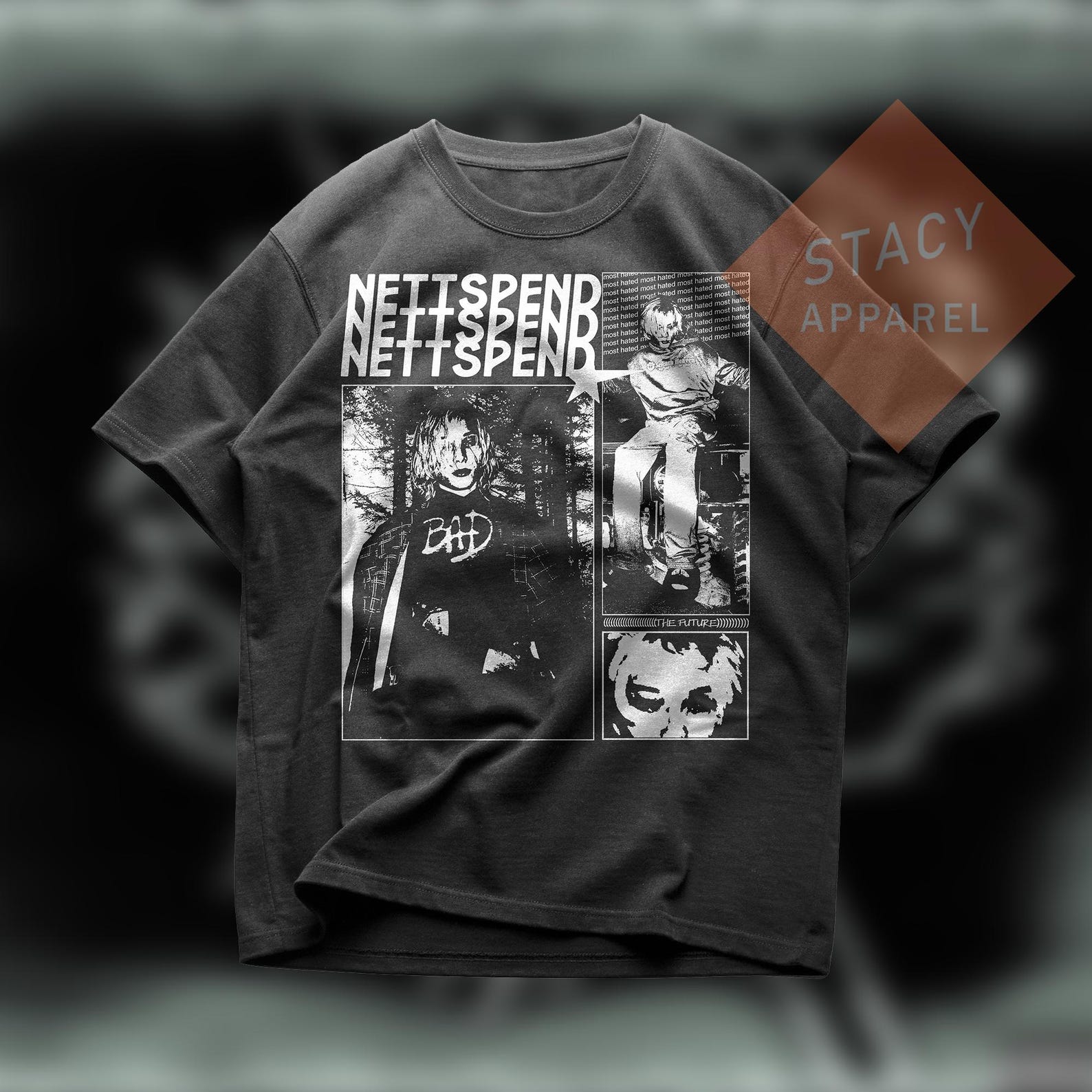 Limited Nettspend T-shirt - Nettspend Custom Tee M