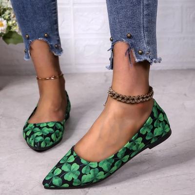 2024 Heißer Verkauf Schuhe für Frauen One Kick frauen Wohnungen Herbst Spitz Mischfarben Flache Beiläufige Bequeme Flache Schuhe