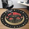 1 Stück Pilz Fantasy Büro Runder Teppich, Unter Bürostühlen Schlafzimmer Wohnzimmer Heimdekoration, Raumdeko, In Verschiedenen Größen Erhältlich