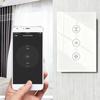 Chuyun 2026 Custom US Tuya Zigbee Touch Panel Remote Control Wall Switch Smart Single Curtain Switch