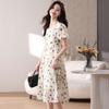 La Chapelle Slimming A-Line Midi Dress