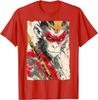 Sun Wukong Monkey King Fierce Japanese Art Graphic Tee Breathable Cotton Casual TShirt For Men