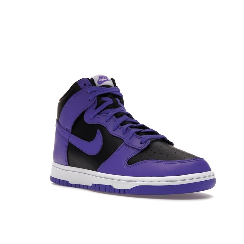 Nike Dunk High Psychic Purple Herren Sneaker Schwarz Weiß DV0829-500