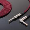 Electric Guitar Cable Wire Cord 3M 6M No Noise Shielded Bass Cable Braided Coat