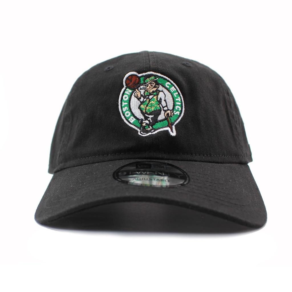 [New Era] Cap 9TWENTY Strapback Boston Celtics NBA CORE CLASSIC CAP BLACK BOSTON CELTICS 920 Hat [Used]