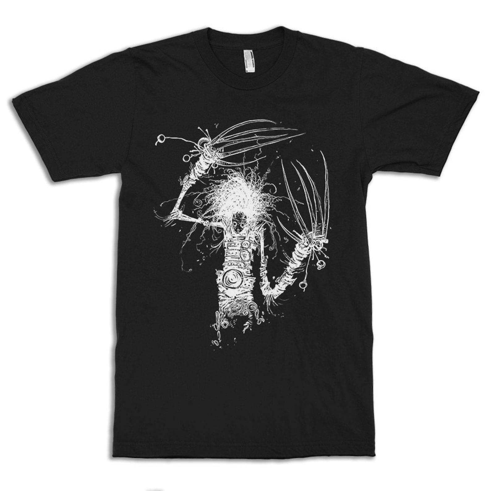 Edward Scissorhands Art T-Shirt, Men s Women s Sizes (met-219) M