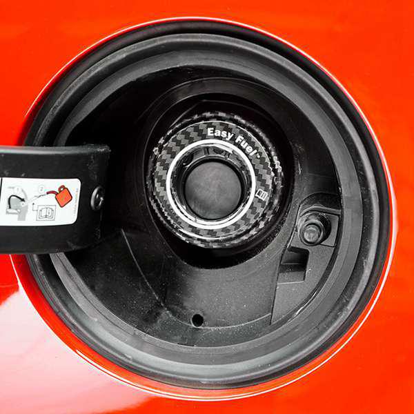 

2024 Ford Mustang Carbon Fiber Fuel Tank Cap Trim N/A