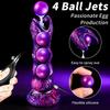 Silicone Egg Laying Anal Plug Novelty Shape Anal Trainer For Women Body Safe Relax Toy
