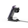 15W Magnetic Wireless Charger & Phone Holder: Compatible with Apple Earphones, Multifunctional 3-in-1 Charging Base