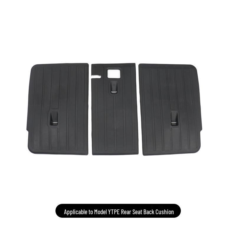 Tesla Model Y Rear Seat Trunk Mat & Backrest Cushion by Kangchi - Car Interior Accessory