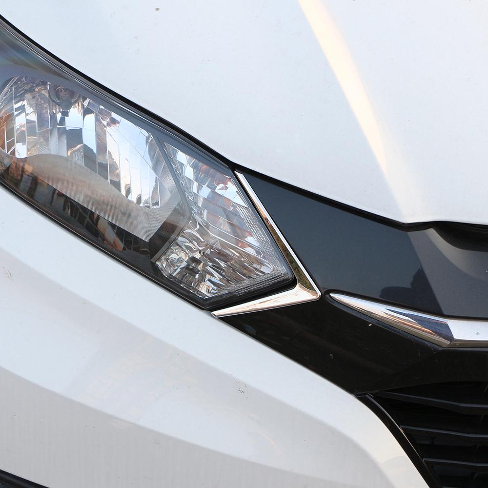 ABS Chrom Auto Scheinwerfer Zierleisten für Honda HR-V HRV Vezel 2014 2015 2016 2017 2018 2019 Scheinwerfer Dekoration Aufkleber