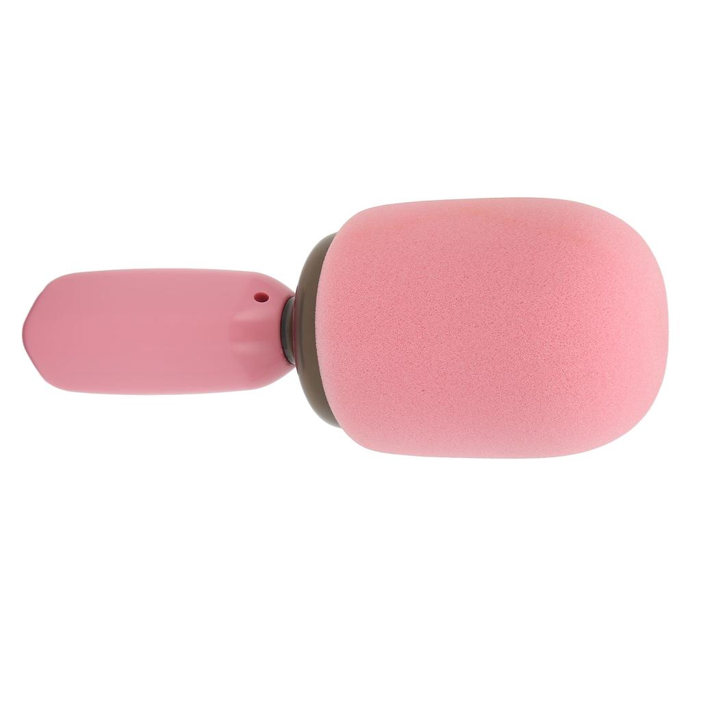 Handheld Karaoke Mic with RGB Light Support Memory Card Portable Wireless Bluetooth Singing Microphone for Kids Adults