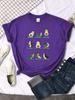 Woman T-Shirt Avocado Teaches You To Practice Yoga Printing Blouses Womensfashion Oversize Blouses Funny Fruit Ladies Tshirts