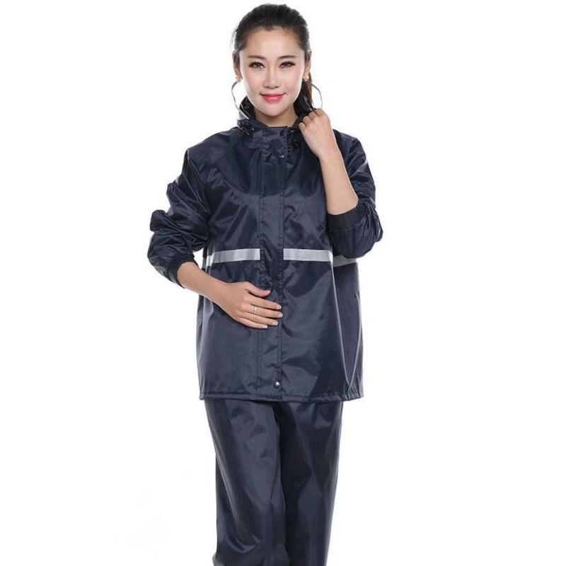 Reflective Split Raincoat and Rain Pants Set