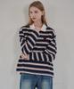 MALOUPE 5108 Striped Polo Shirt (Navy)
