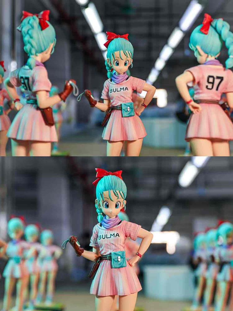JT Studio Anime New Dragon Ball 30cm Bulma Action Figures Childhood Series Pvc Statue Collection Model Doll Ornament Gift Toy