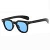 Vintage Square Sunglasses Men Women Fashion Brand Sunshade Glasses Oversized Rivets Rectangle Glasses Driving Eyewear Uv400