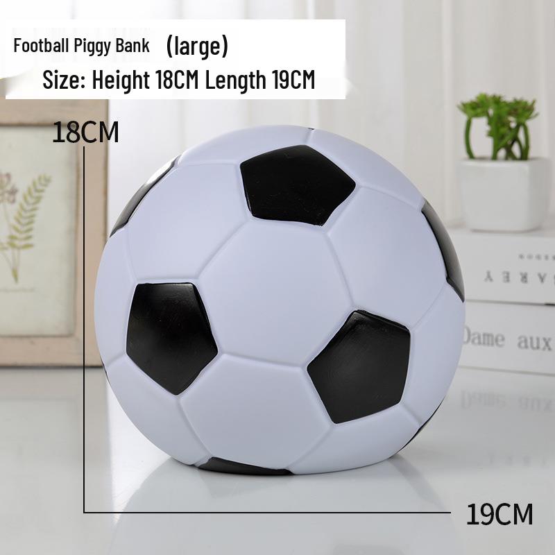 Creative Football and Basketball Silicone Piggy Bank - Anti-Drop Money Box for Kids, Students, and Home Decoration
