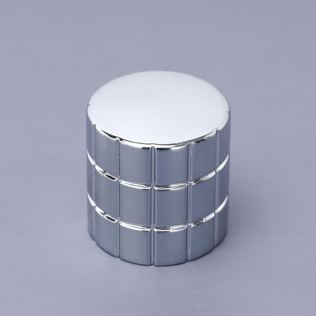 Zinc Alloy Metal Cap for 15 Caliber Transparent Glass Perfume Bottle