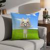 Cartoon Cute Toro Inoue Cat Pillow Case 3D Print Polyester Fiber 40*40cm Home Sofa Throw Decoration Festival Gift