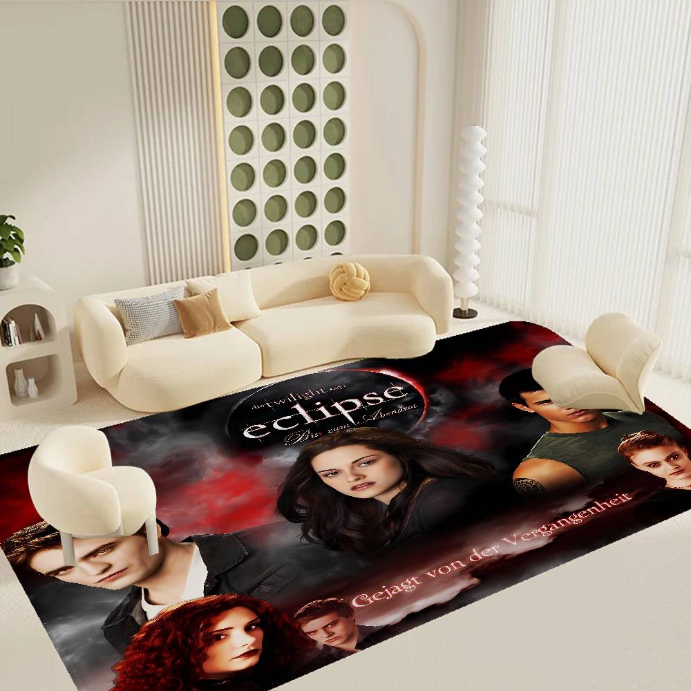 Vampir Fantasy Film T-Twilight Fußmatte Günstiger Rutschfest Modern Wohnzimmer Balkon Bedruckte Nachttischmatten